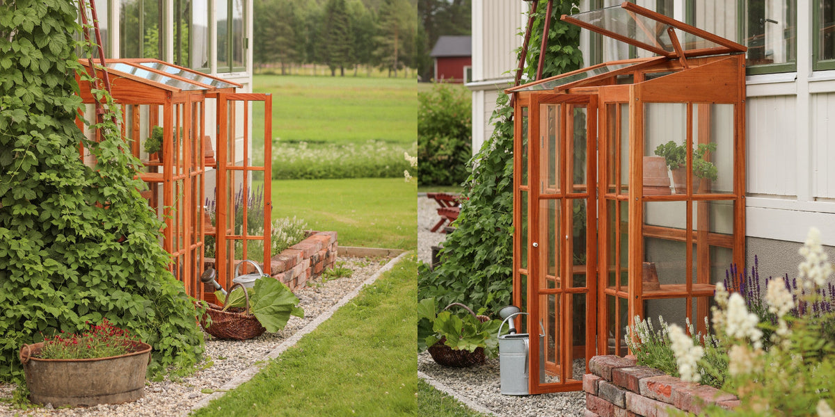 Väggväxthus – perfekt för balkong, terrass och mindre trädgårdar