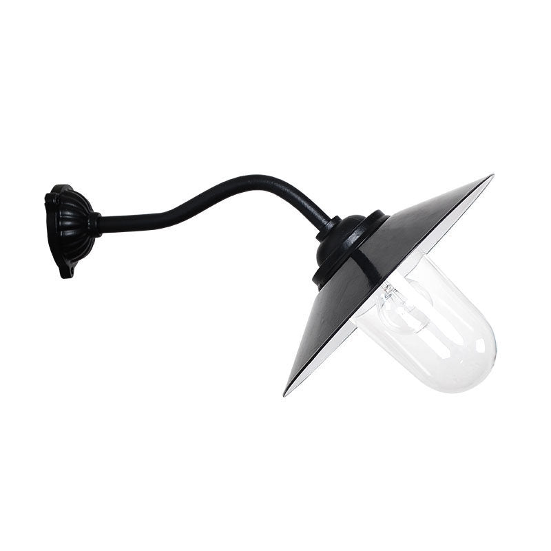 Staldlygte 45 Kort Sort Kulturbelysning