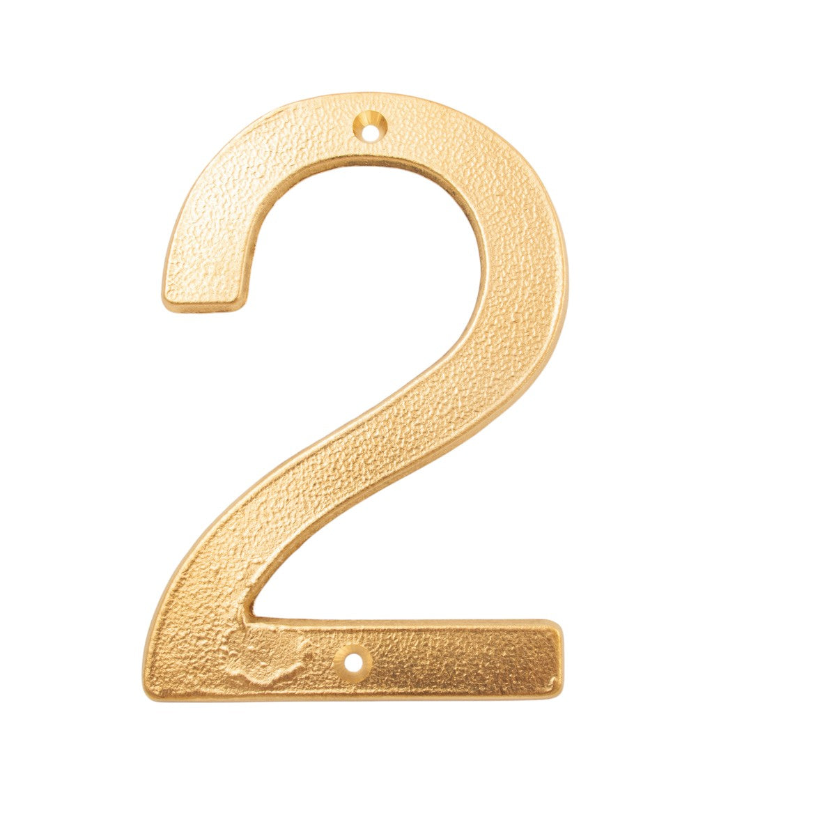 Husnummer 2 Aurelia rå messing