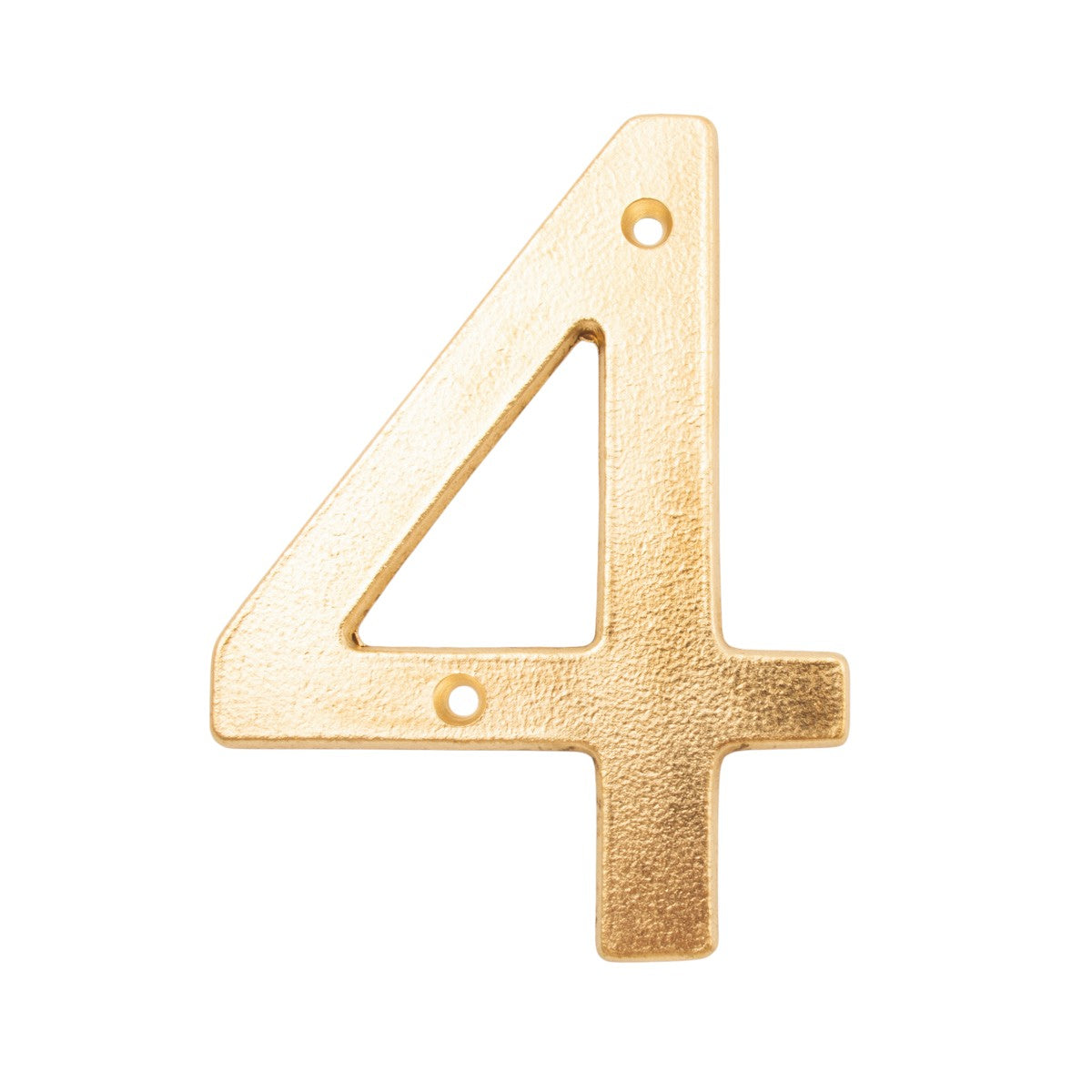 Husnummer 4 Aurelia rå messing