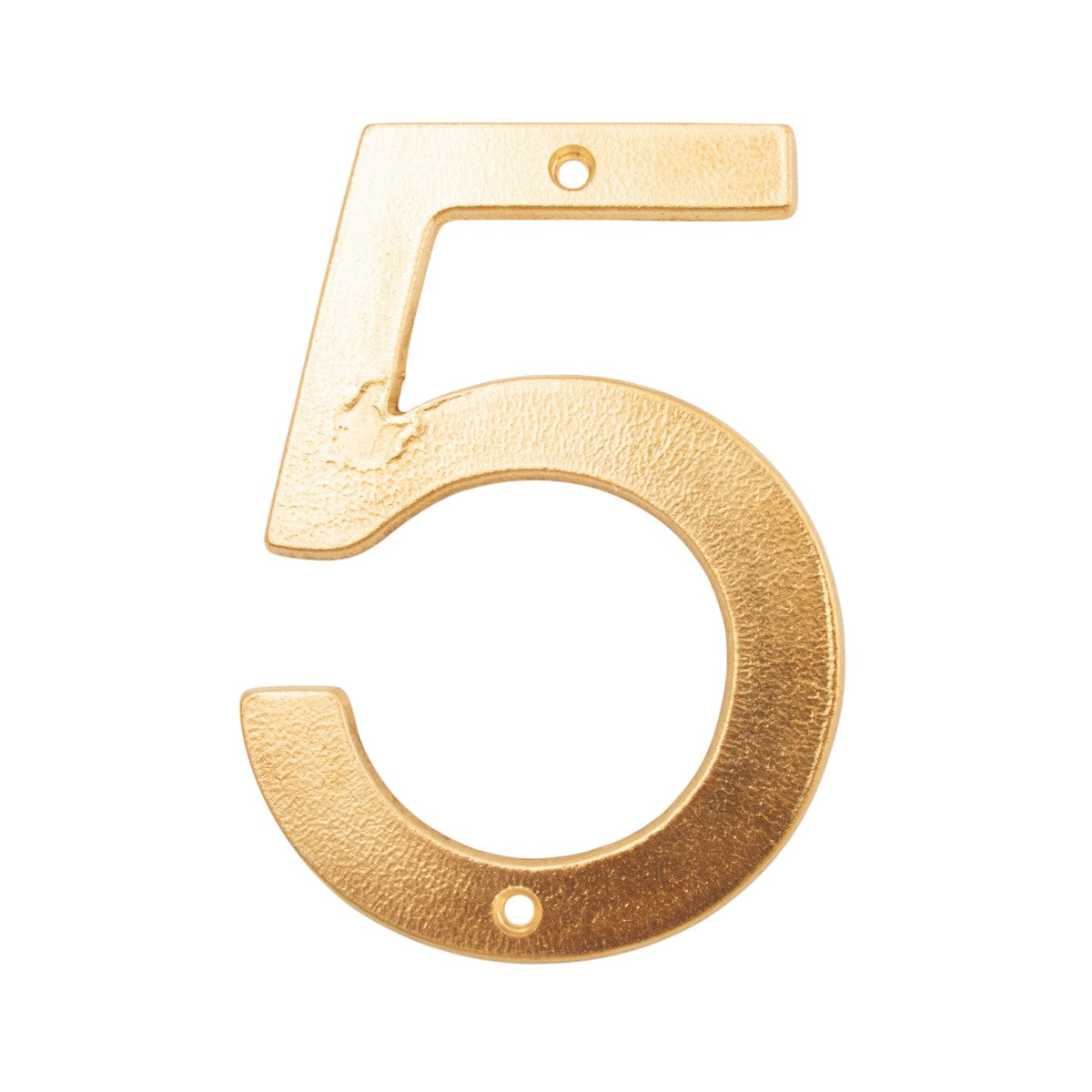 Husnummer 5 Aurelia rå messing