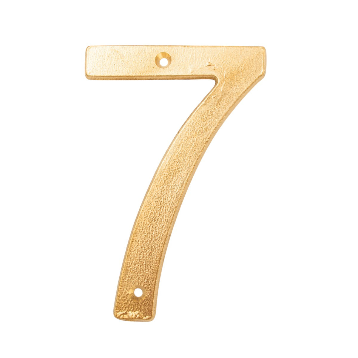 Husnummer 7 Aurelia rå messing