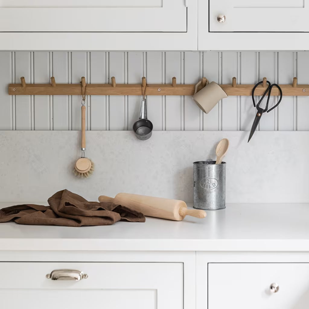 Udskifteligt børstehoved til opvaskebørste i træ