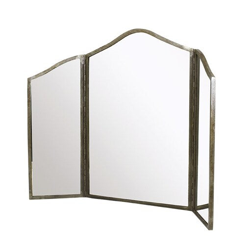 Spegel Karin 3-delad Antik Silver