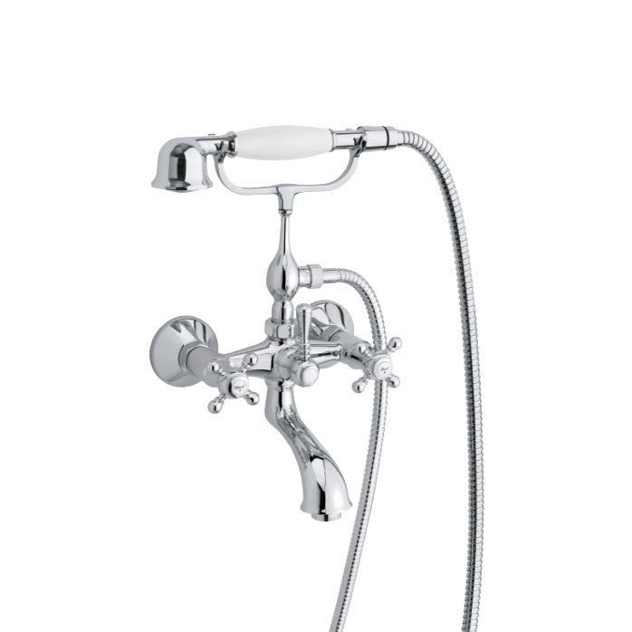 Damixa Tradition badekars- og brusearmatur i krom