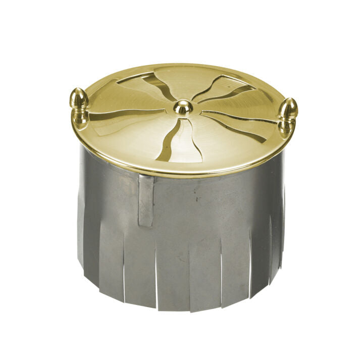 Spiralventil i messing