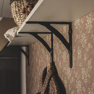 Konsol Jern Sort stor 20x20 cm