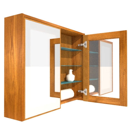 Badrumsskåp Adele i teak