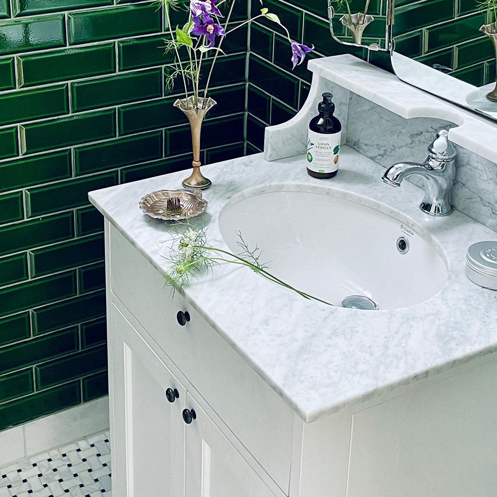 Overhylde til Agnes lille kommode