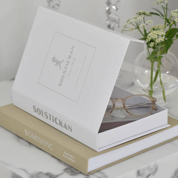 Solstickan Brandtæppe hvid