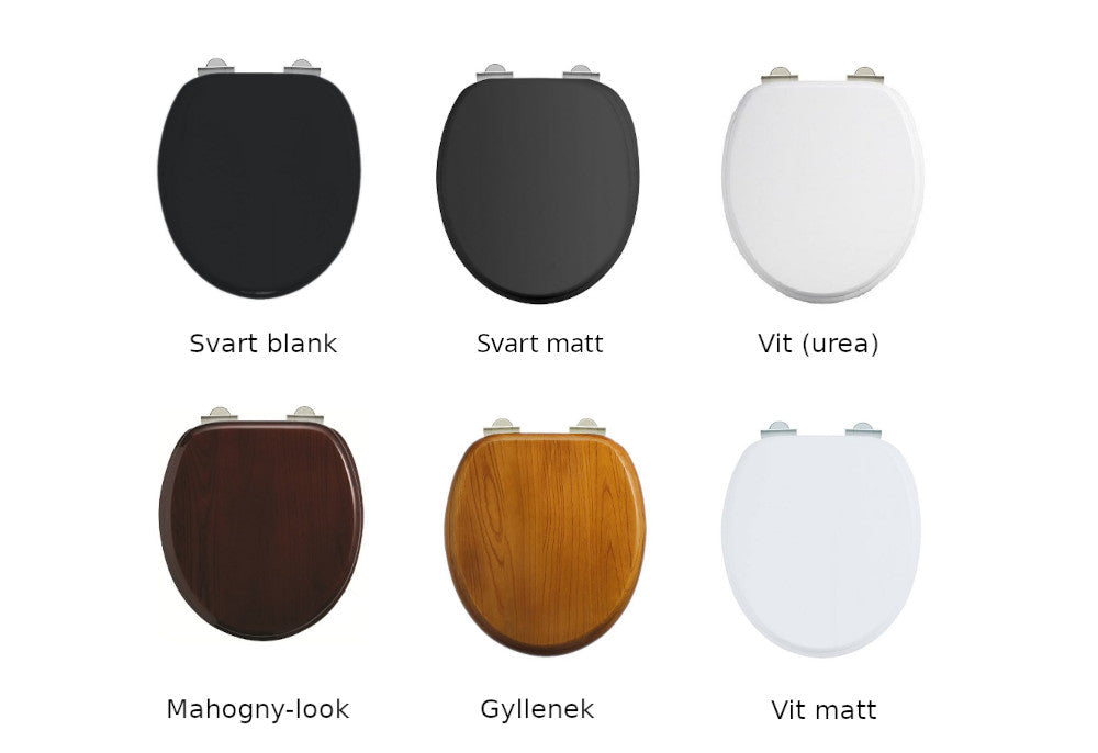 Burlington toilet Arkade skjult P-lås