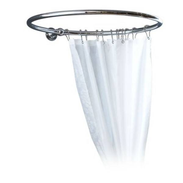 Rund stang til badeforhæng 80 cm