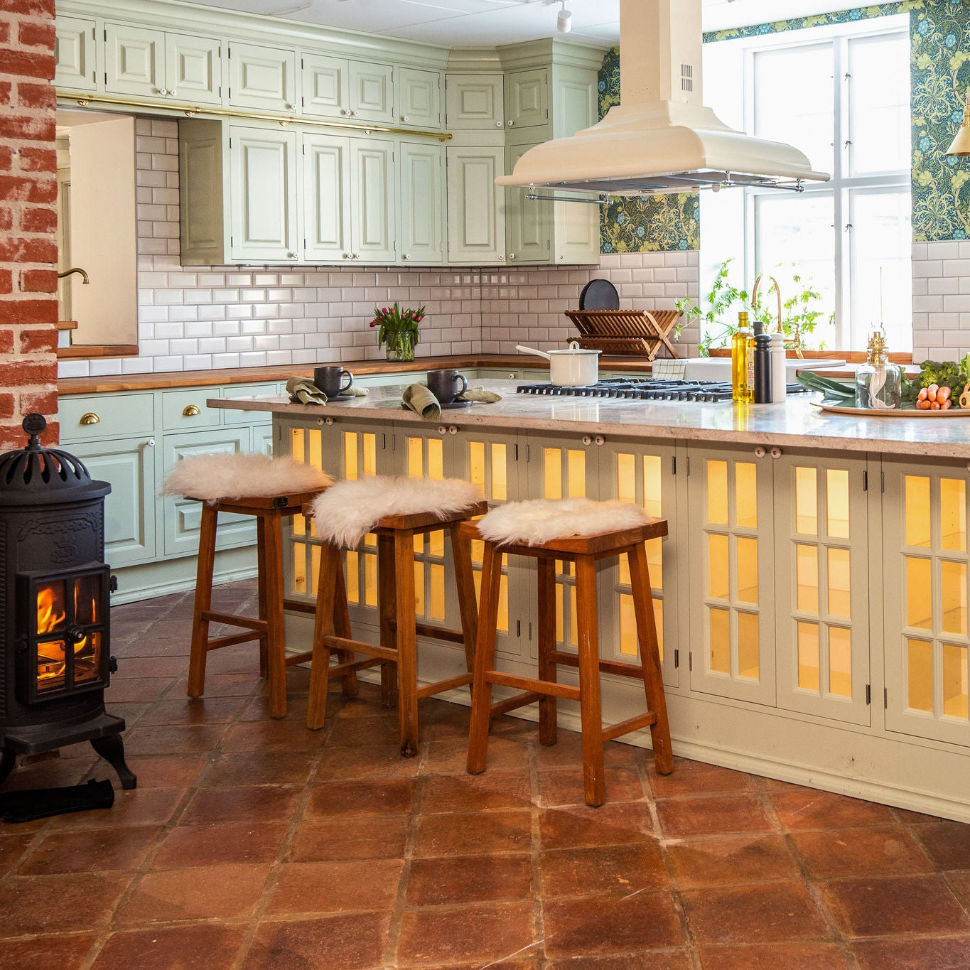 Barstol Adam i teaktræ