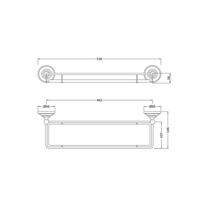 Glashylla Bayswater I Krom