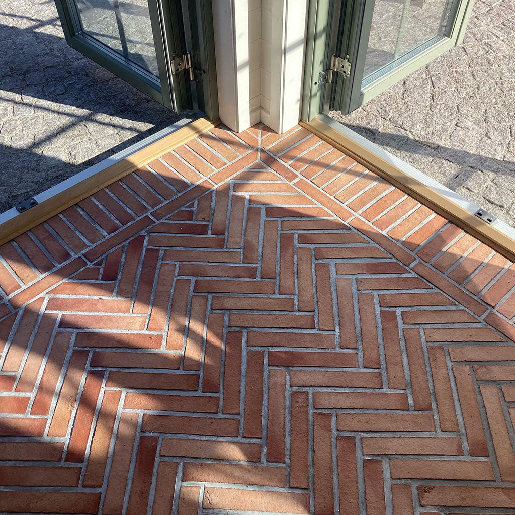 Håndlavet Gulvtegl sildeben