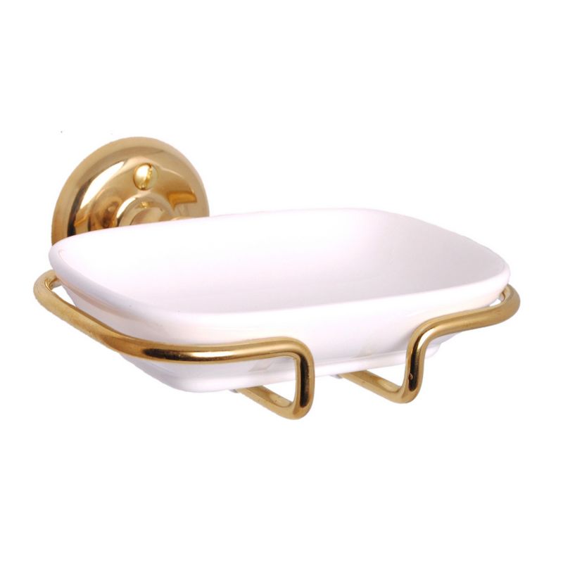 Haga sæbeskål messing