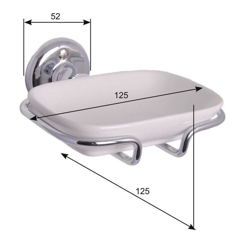 Haga sæbeskål messing