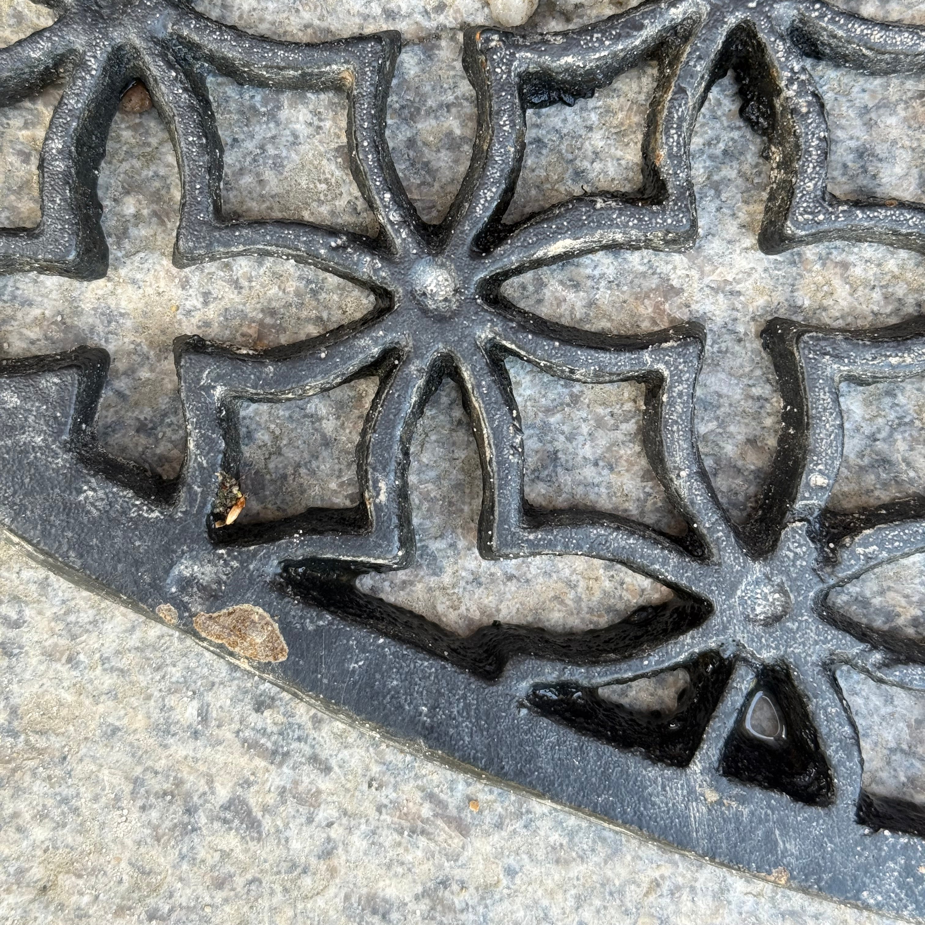 Fodskraber støbejern