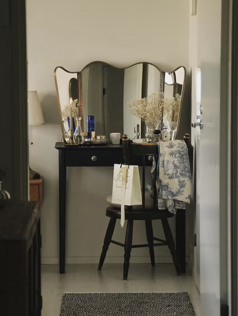 Spegel Jonna 3-delad Antik Mässing