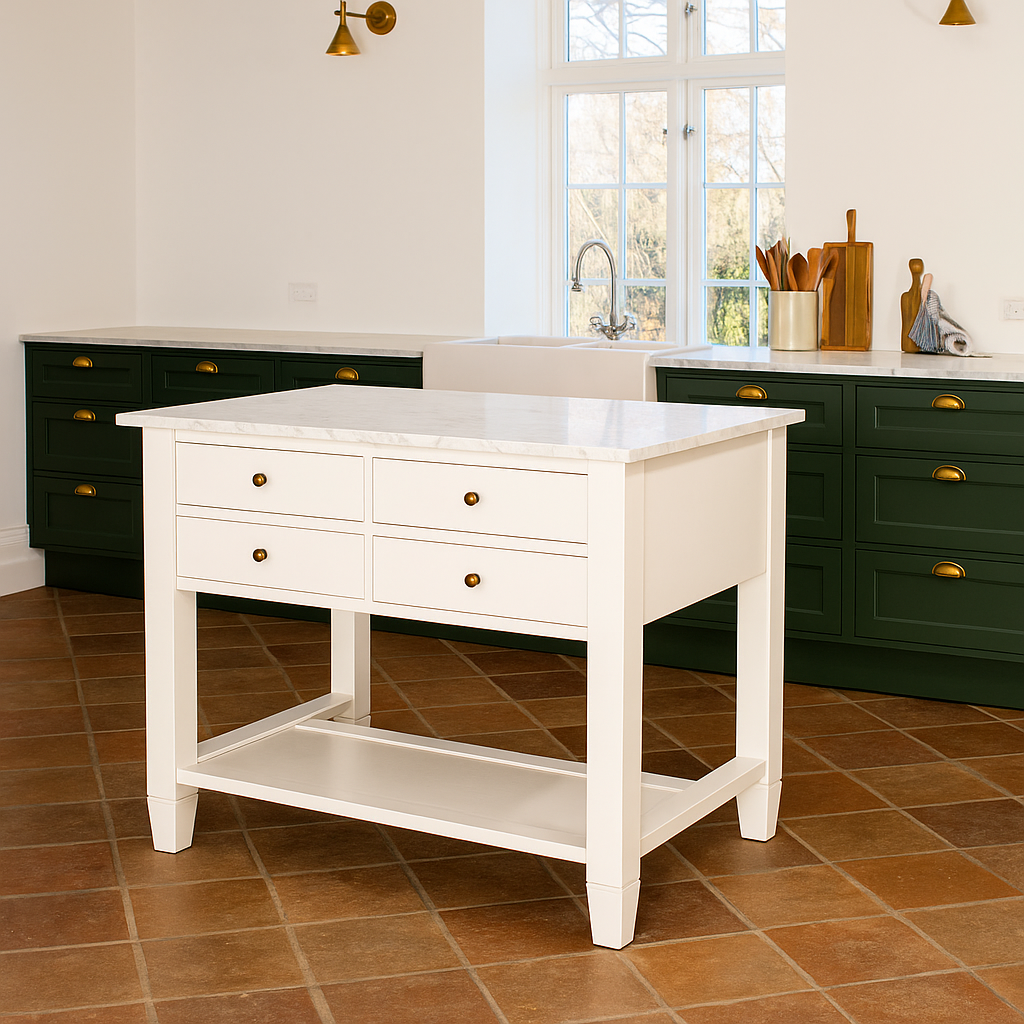 Køkkenø med Siri marmorplade