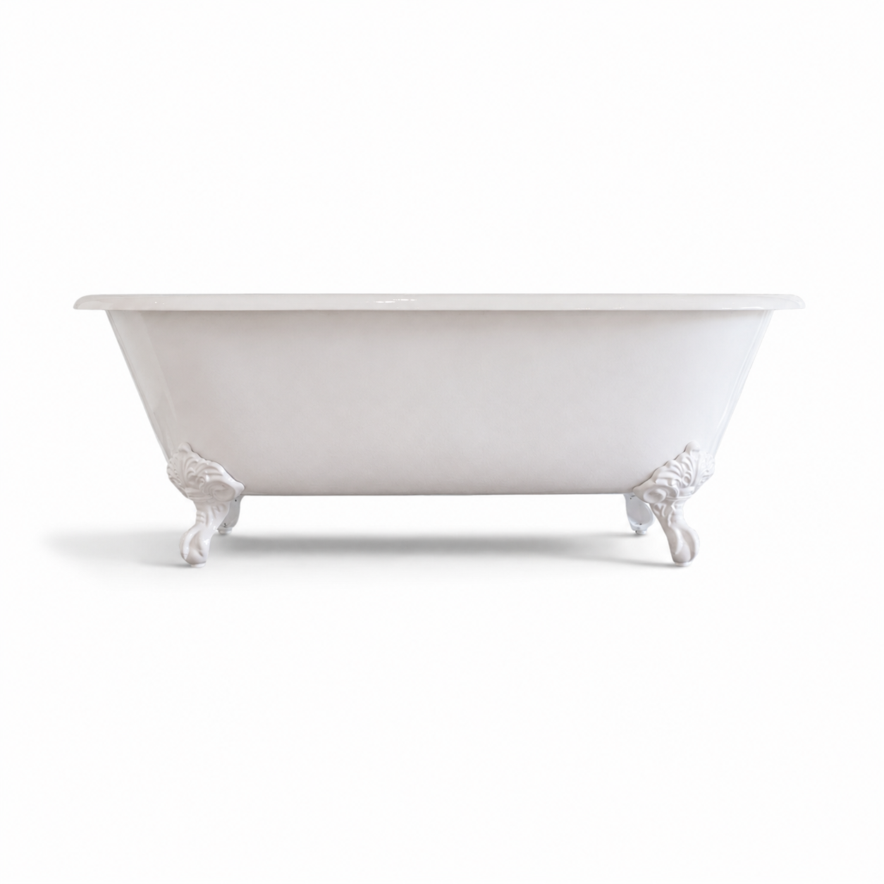 Palace gjutjärnsbadkar 154 cm med tassar