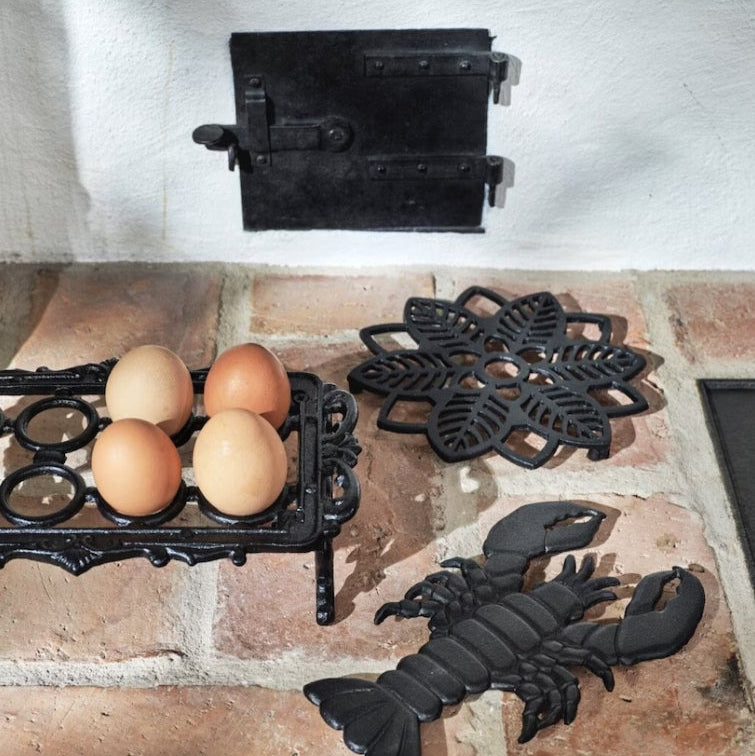 Ägghållare Rektangulär Järn