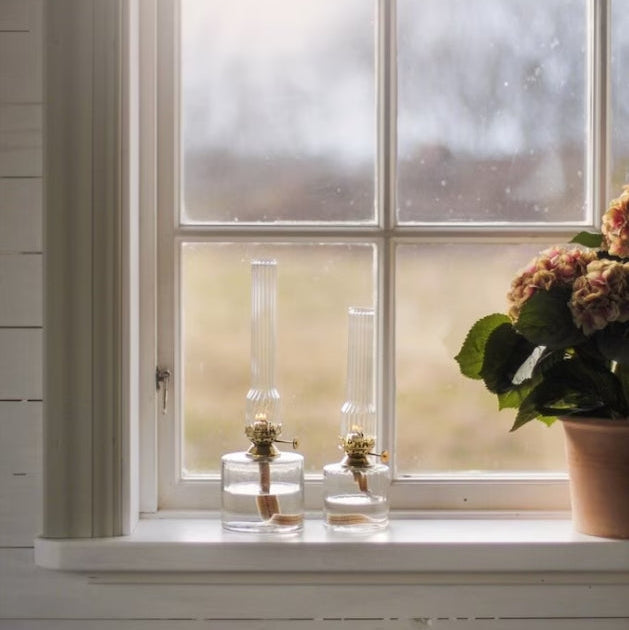 Fotogenlampa Elvira Klar Liten