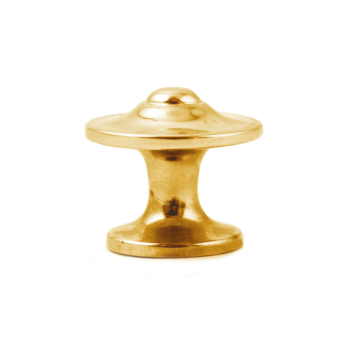 Lille knop i messing Slogstorp