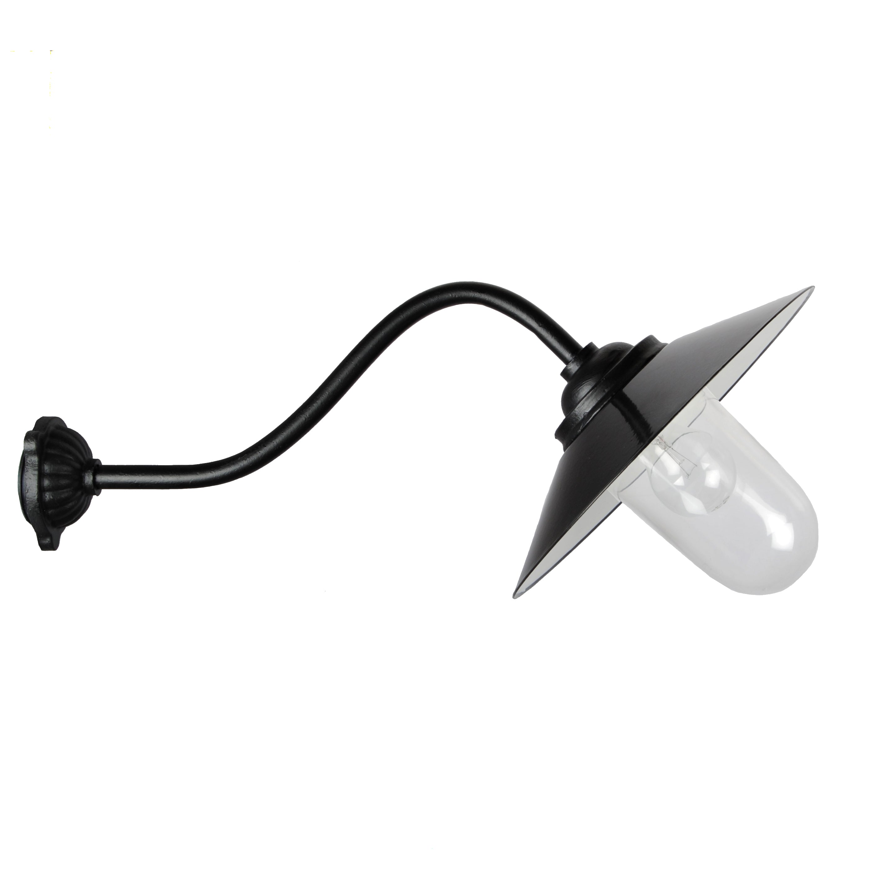 Staldlygte 45 Sort Kulturbelysning