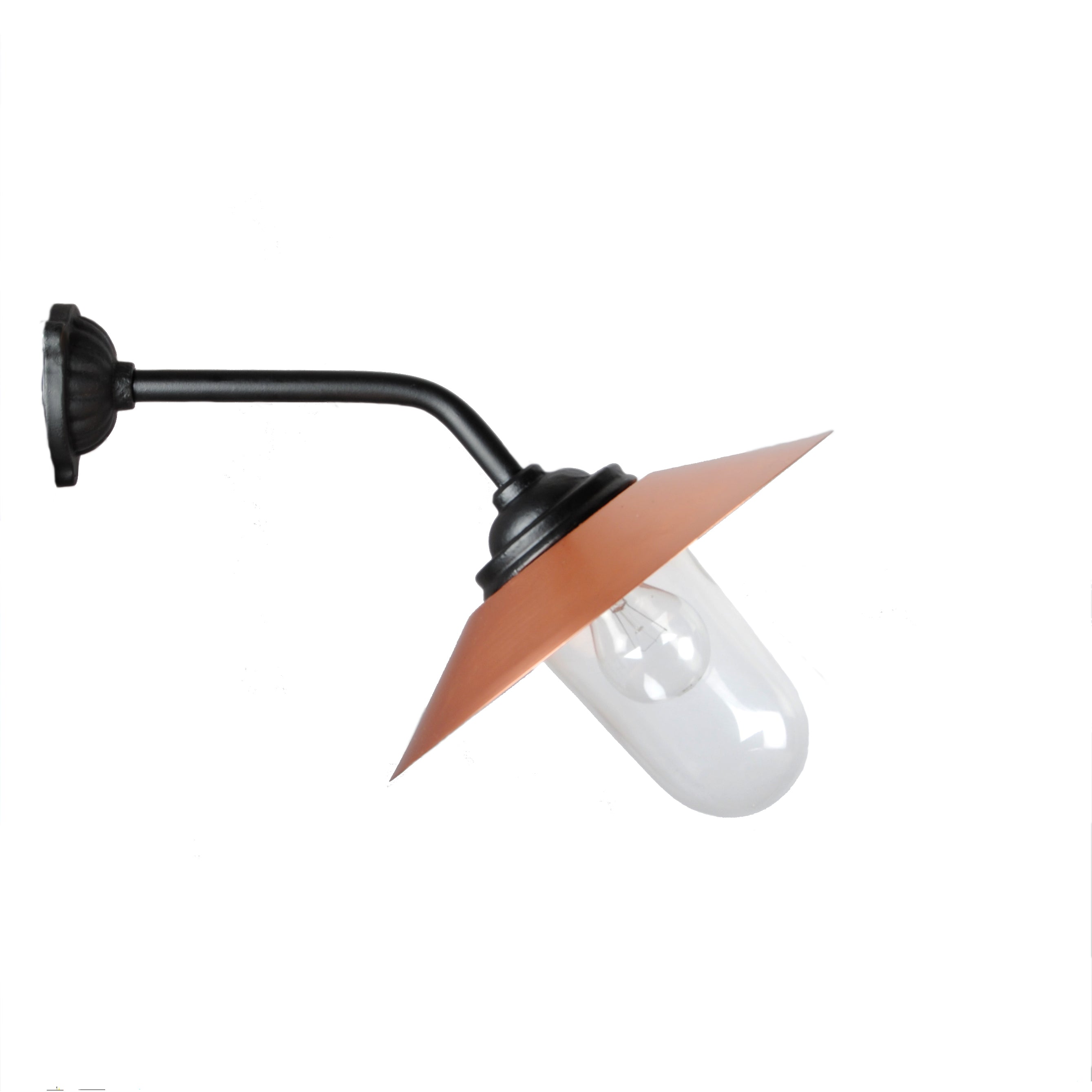 Staldlygte 45 Lige Kort Kobber Kulturbelysning