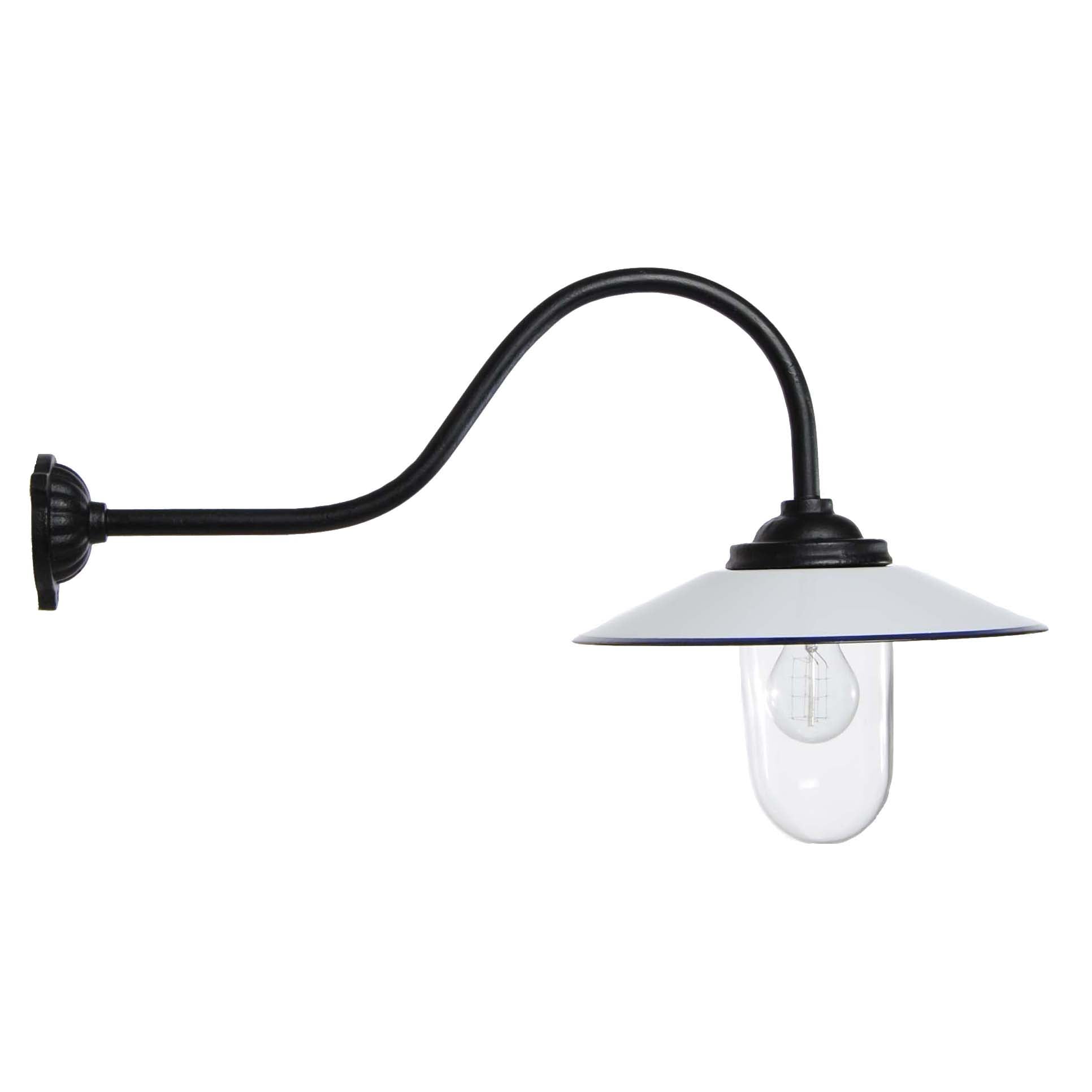 Kulturbelysning stald lanterne 90 krog hvid