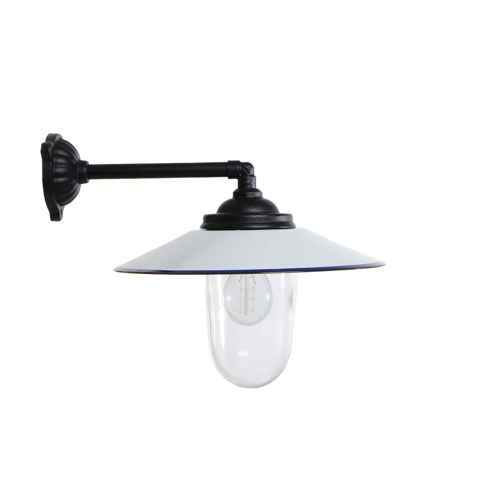 Staldlygte 90 Lige 37 cm Hvid Kulturbelysning