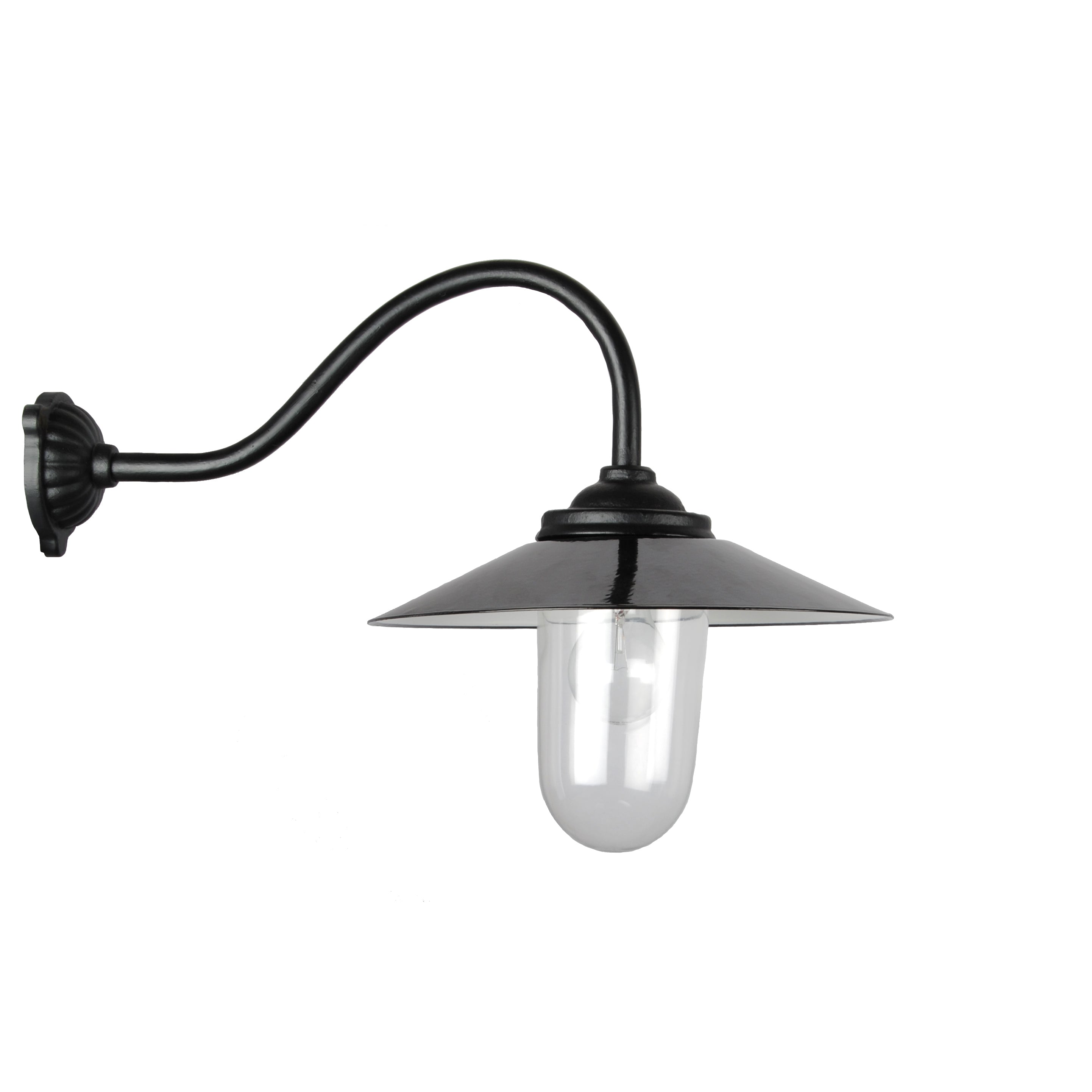 Staldlygte 90 krog Kort Sort Kulturbelysning