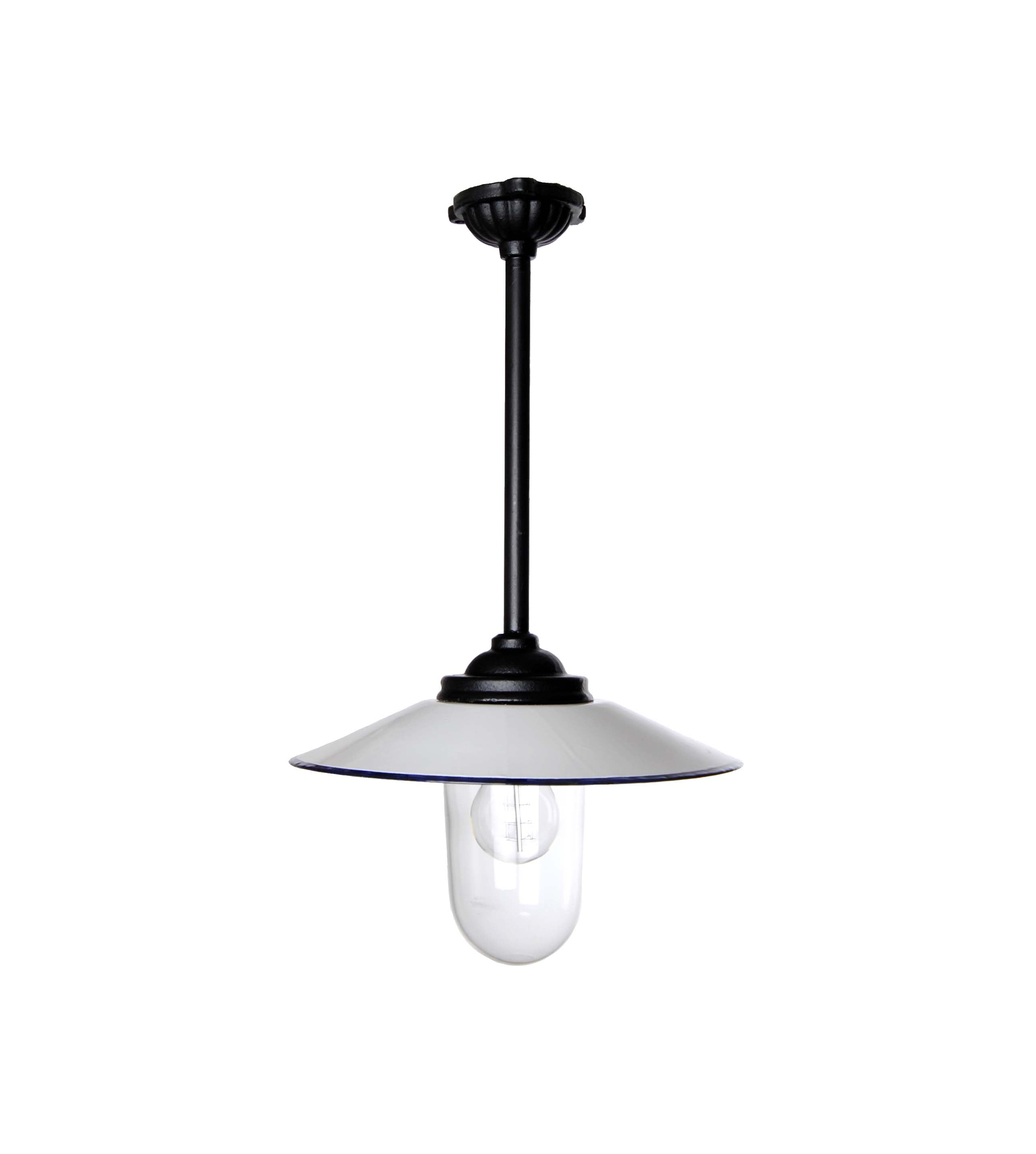 Staldlygte Hængende 52 cm Hvid Kulturbelysning