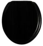 Burlington lavtflydende toilet med vægmonteret cisterne hvid/krom