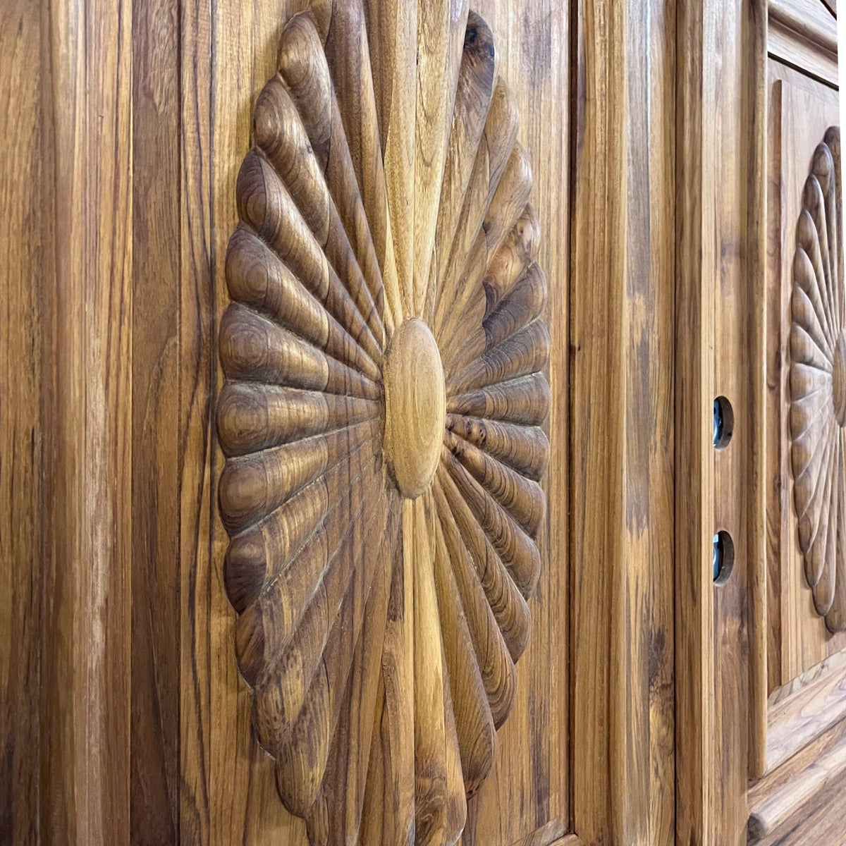 Vitaby Doppeltür Teak 1280 x 2080 mm
