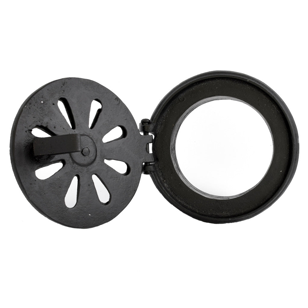 Ventil i støbejern 115 mm m/studs