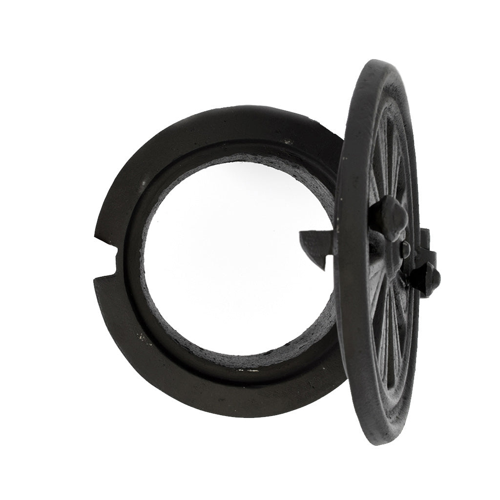 Ventil i støbejern 130 mm m/studs