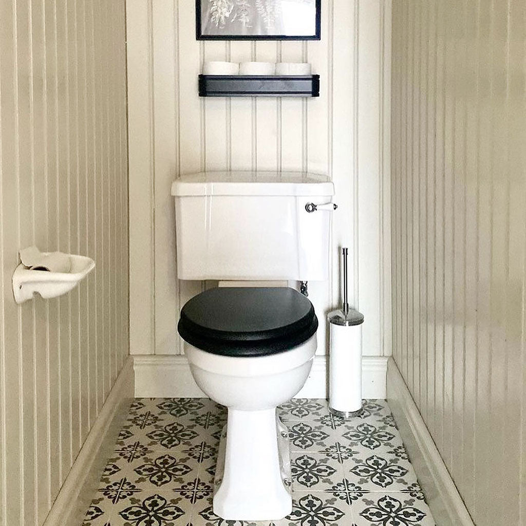 Toiletsæde Burlington soft-closing sort