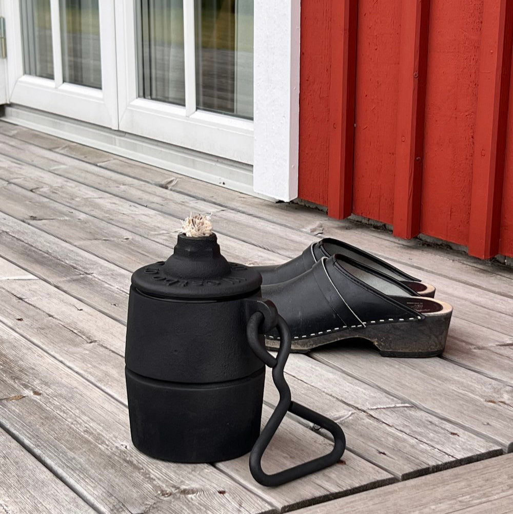 Olie lanterne støbejern