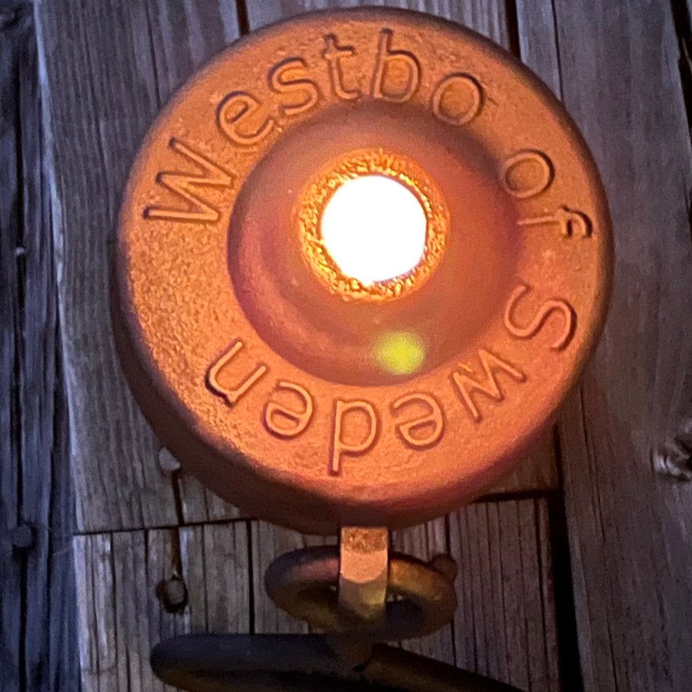 Olie lanterne støbejern