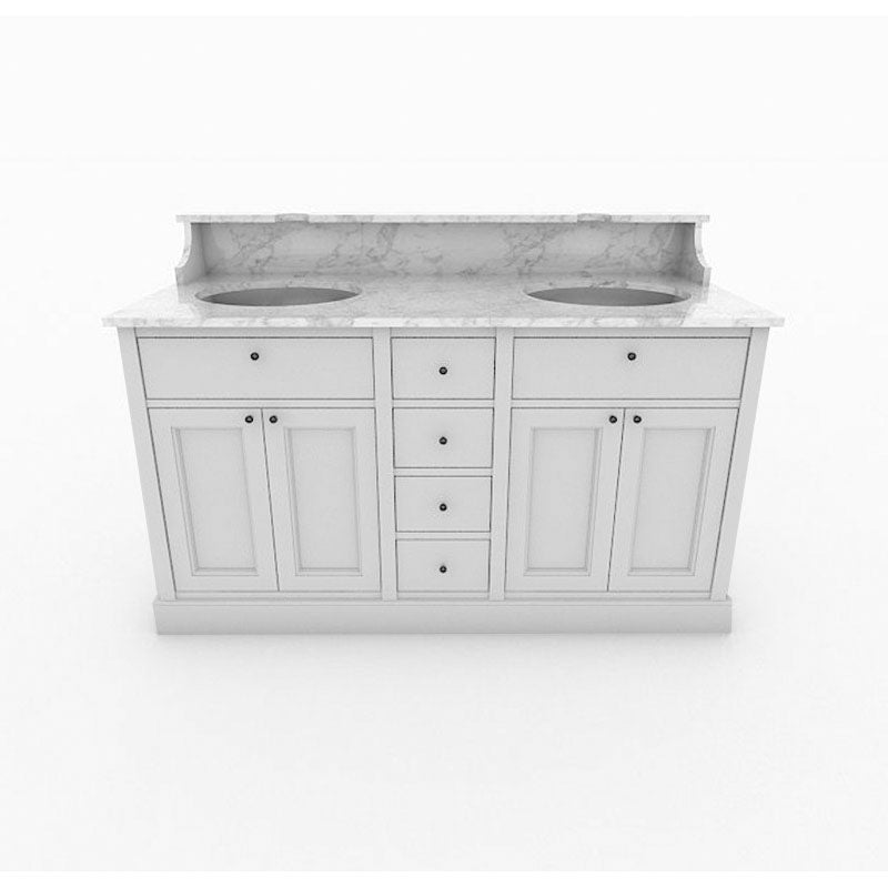 Dobbeltkommode Agnes Stormy Grey