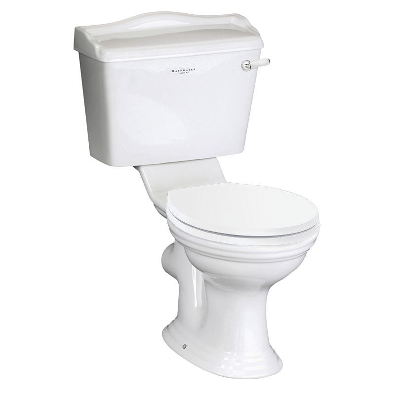 Porchester toalett med mjukstängande sits