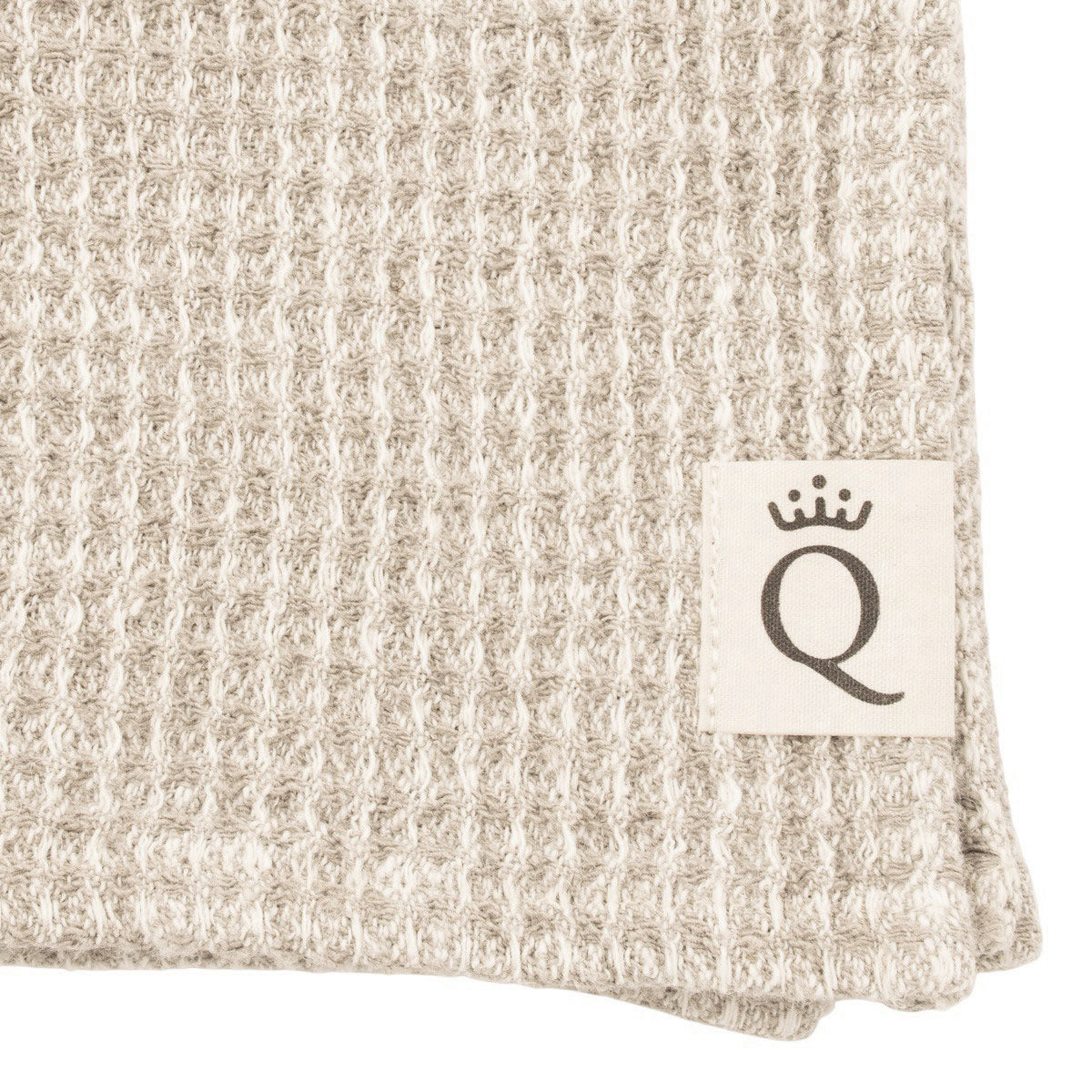 Vaffelkarklud i hør Qvesarum 26x26 cm