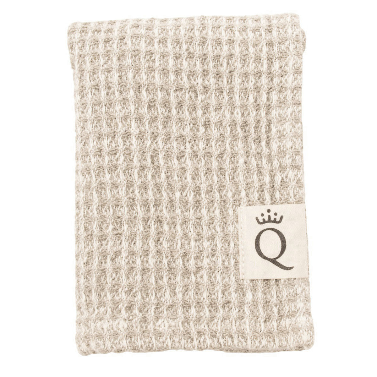 Vaffelkarklud i hør Qvesarum 26x26 cm