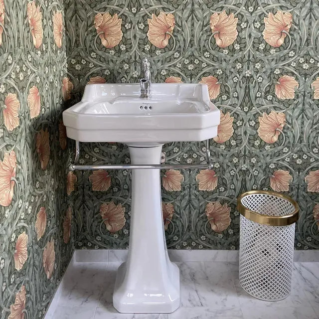 Burlington Edwardian Håndvask på piedestal 560 mm