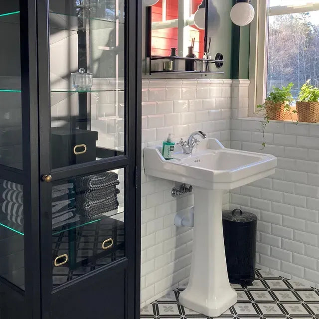 Burlington håndvask Edwardian 560 mm på piedestal