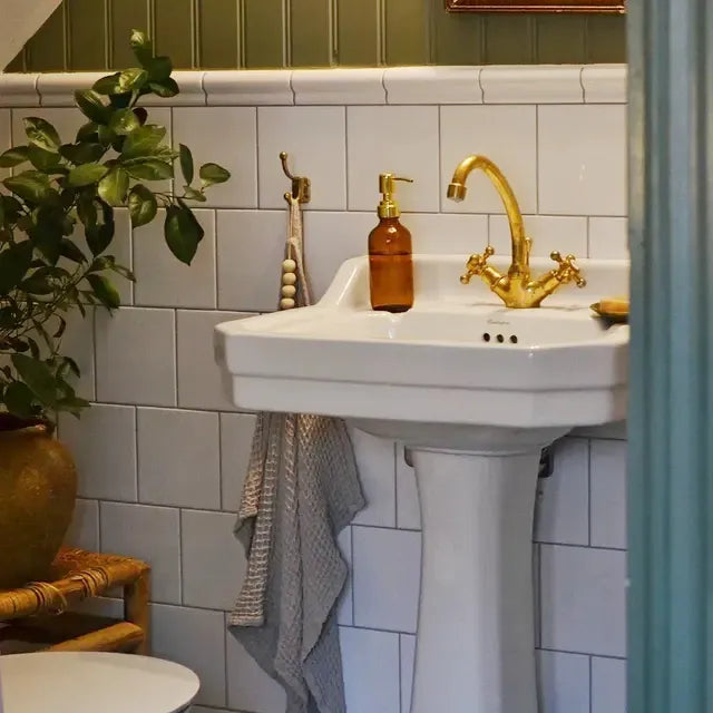 Burlington håndvask Edwardian 560 mm på piedestal