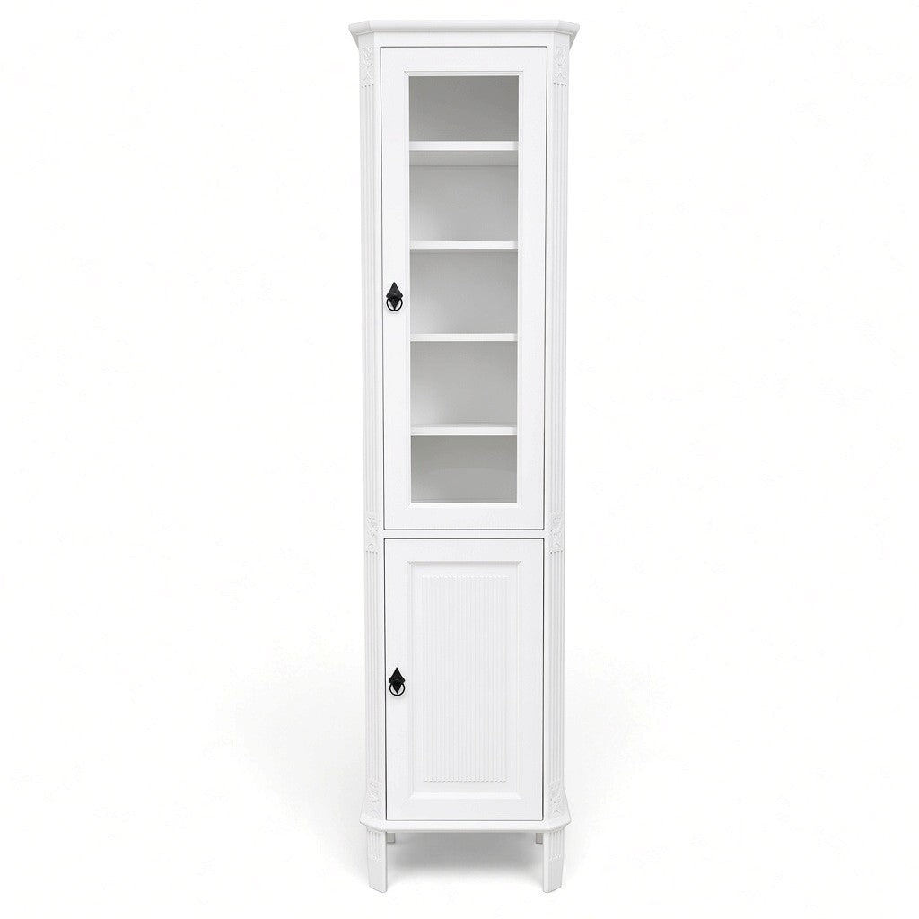 Fredman Hochschrank antikweiß