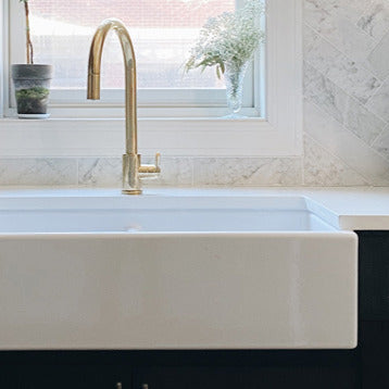 Shaws Classic Shaker 900 porcelæn dobbelt vask